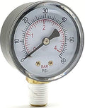 COLSEN Pool Filter Pressure Gauge Replacement for Sand & DE Filters