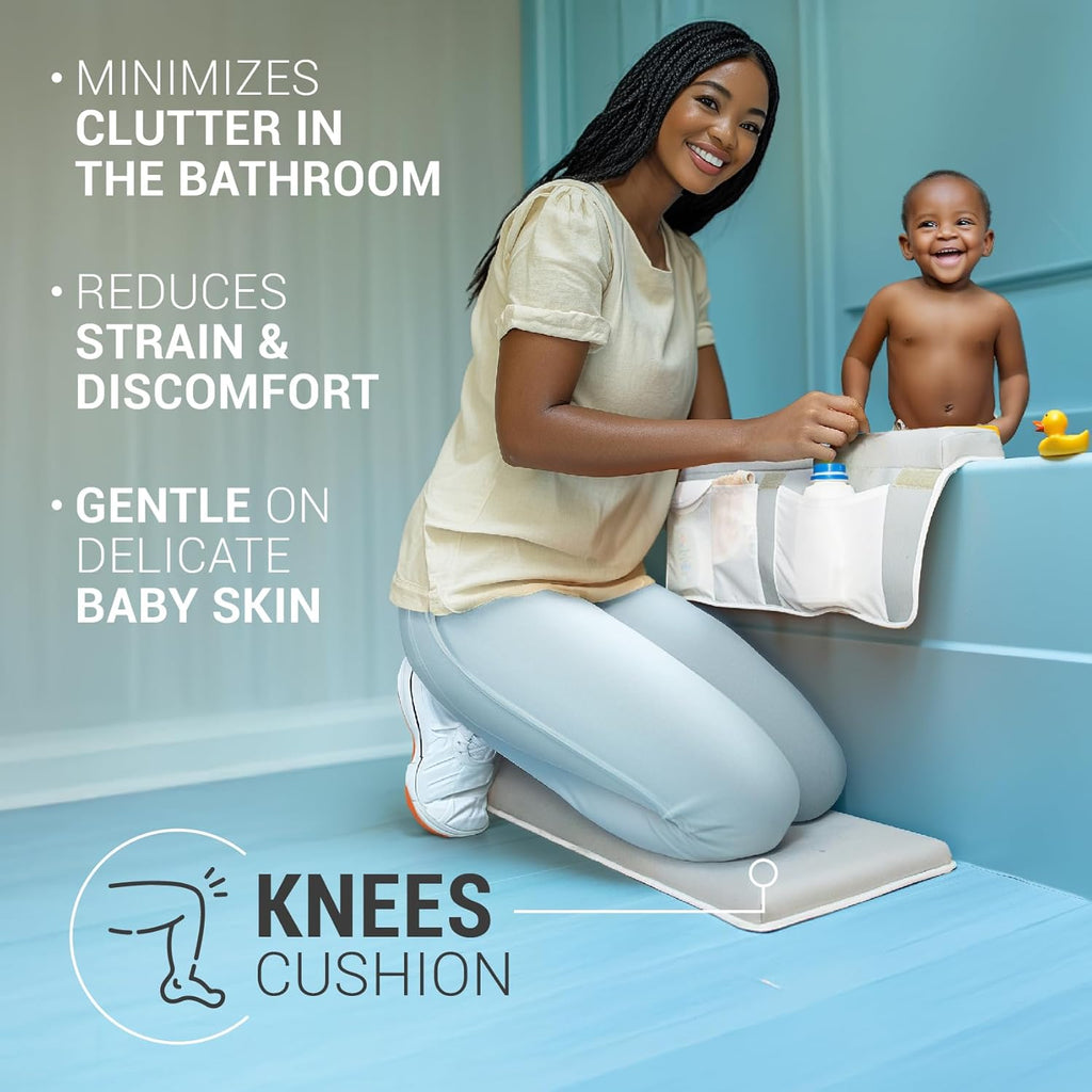 Baby Bath Kneeling Pad Set