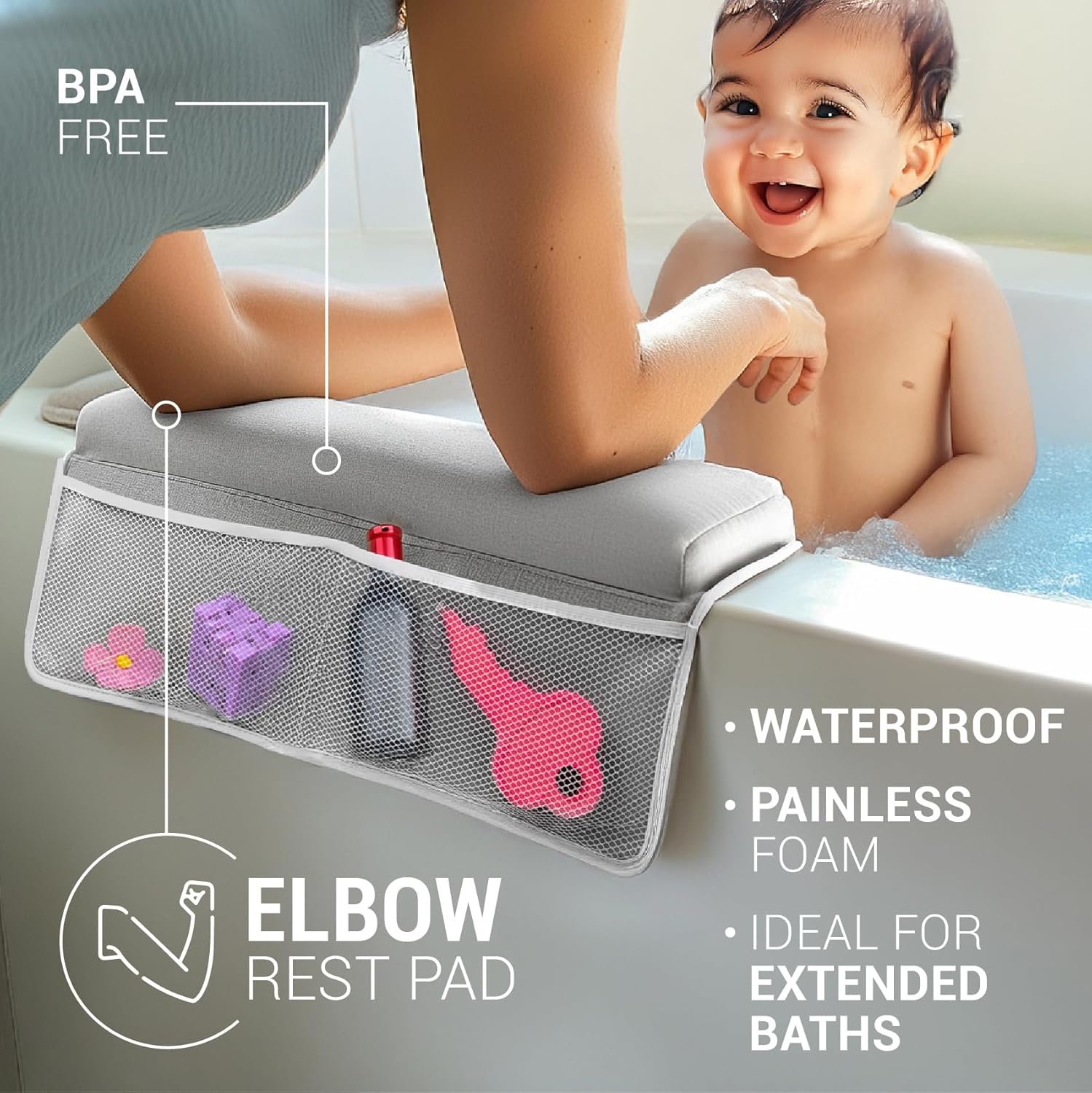 Baby Bath Kneeling Pad Set