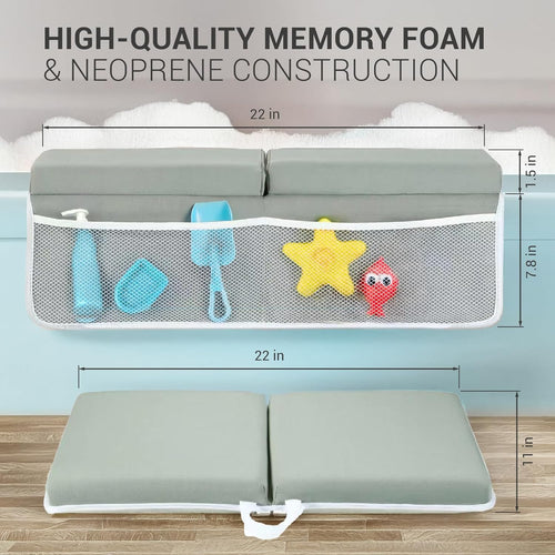 Baby Bath Kneeling Pad Set